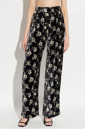 R13 Pantalones con estampado floral