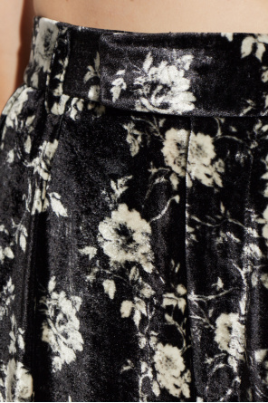 R13 Pantalones con estampado floral