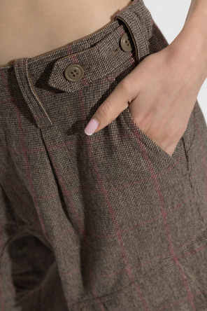R13 Wool 'cargo' trousers