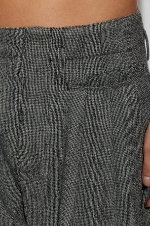 R13 Wide-leg wool trousers