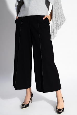 Proenza Schouler Wool pleat-front trousers