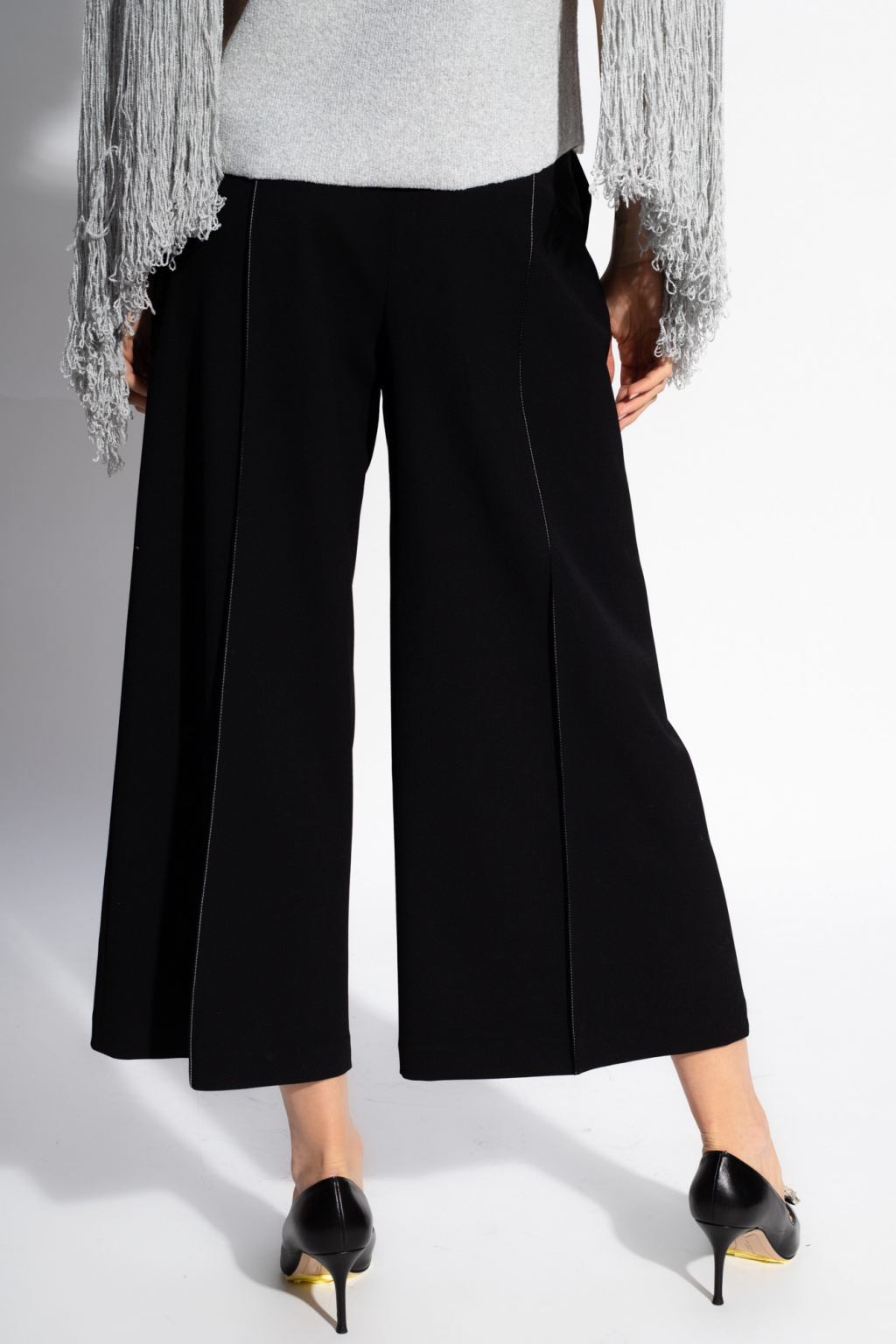 Proenza Schouler Wool pleat-front Empina trousers