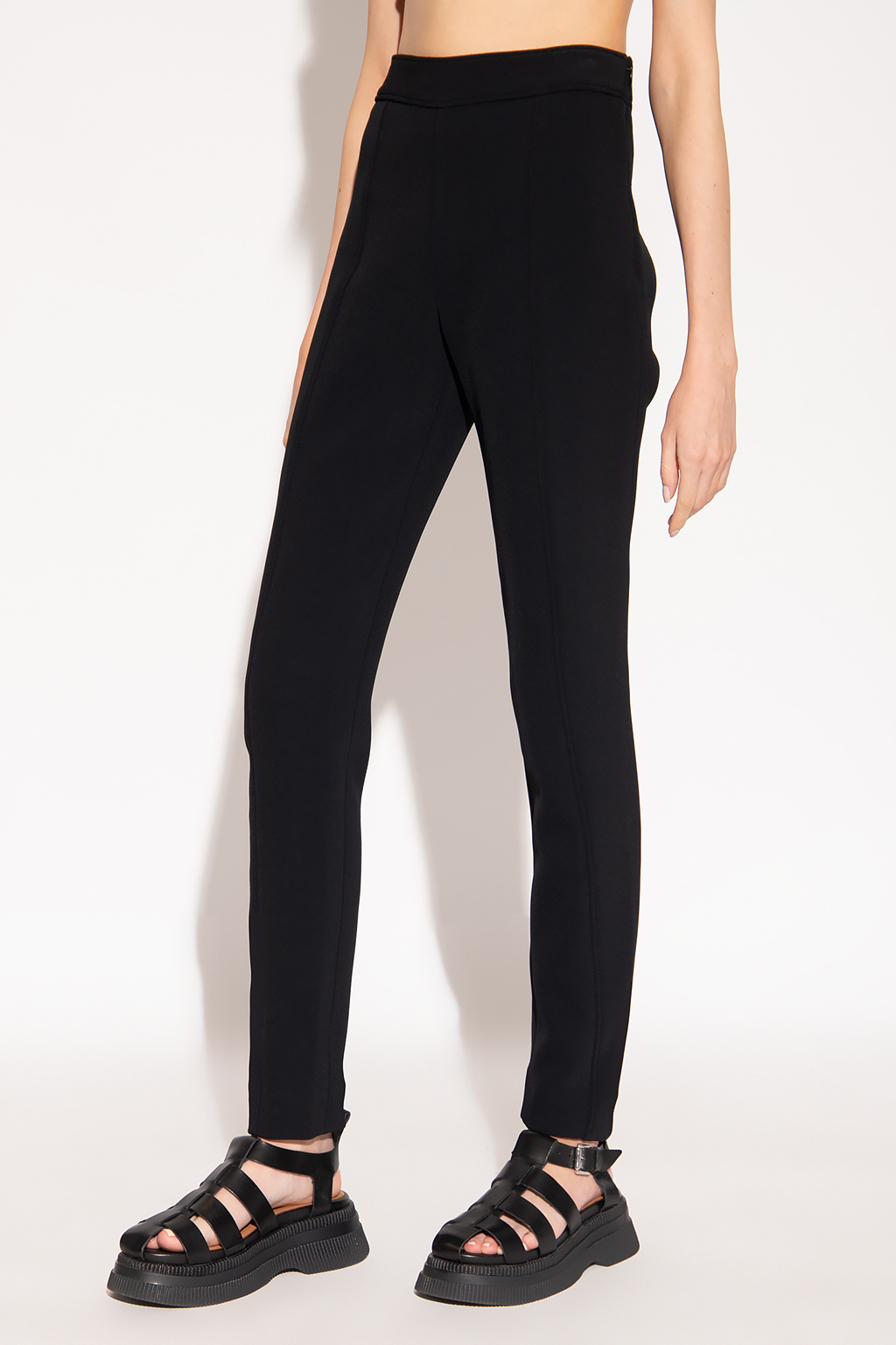 Proenza Schouler velvet trousers with stitching