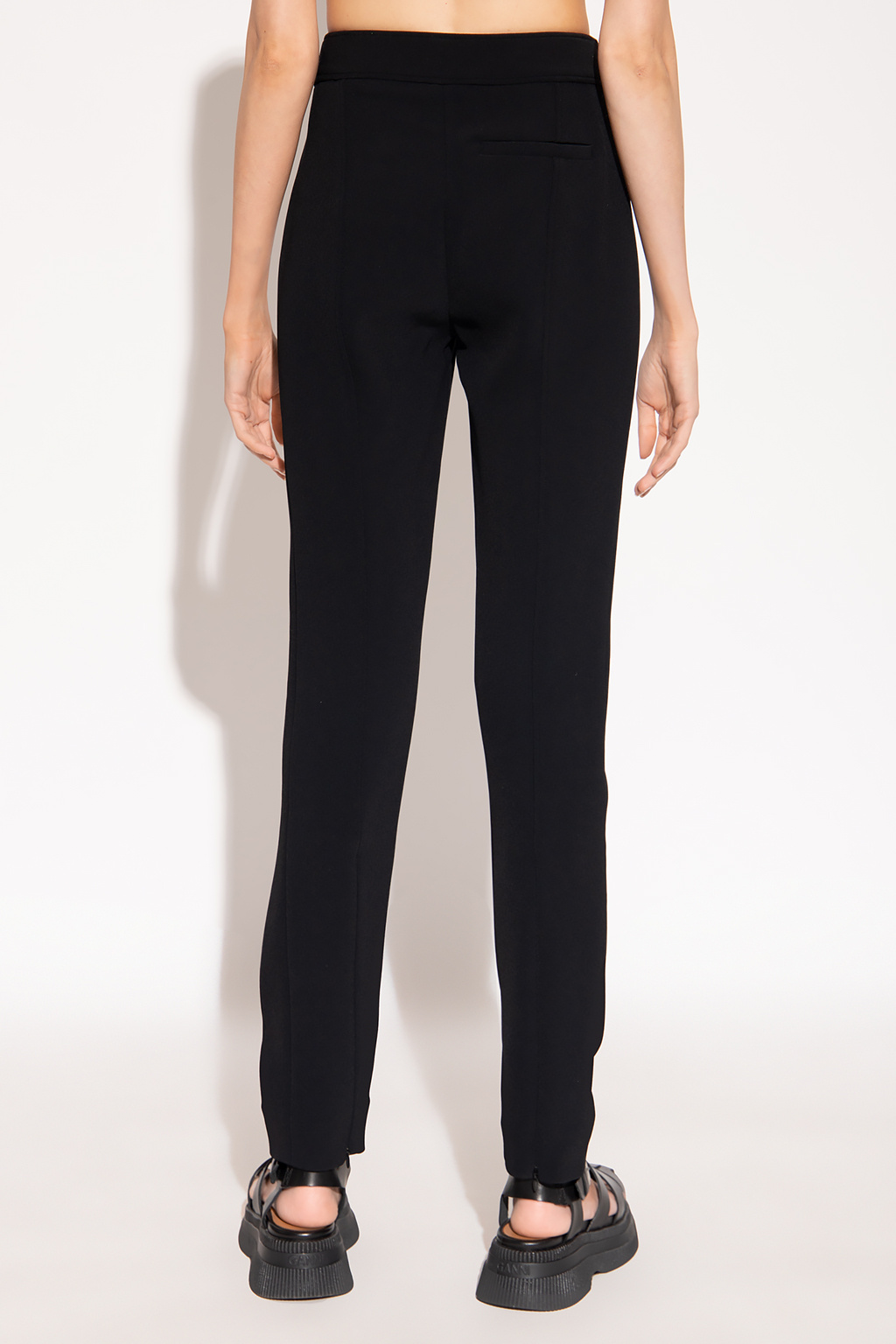 Proenza Schouler velvet trousers with stitching