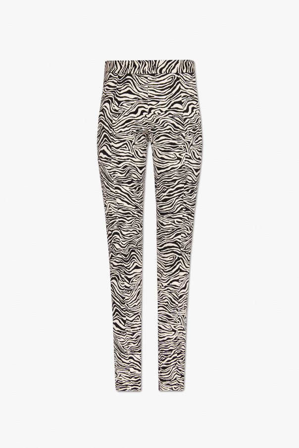Proenza Schouler Trousers with animal pattern
