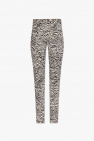 Proenza Schouler trousers skinny with animal pattern