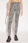 Proenza Schouler trousers skinny with animal pattern
