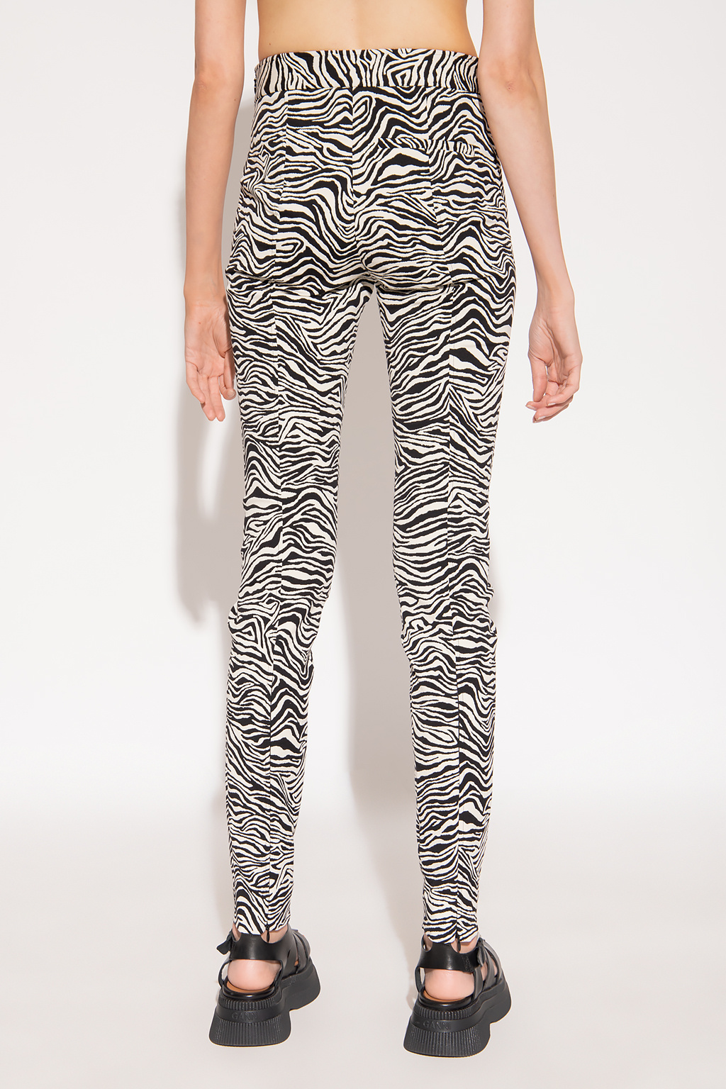 Proenza Schouler Trousers with animal pattern