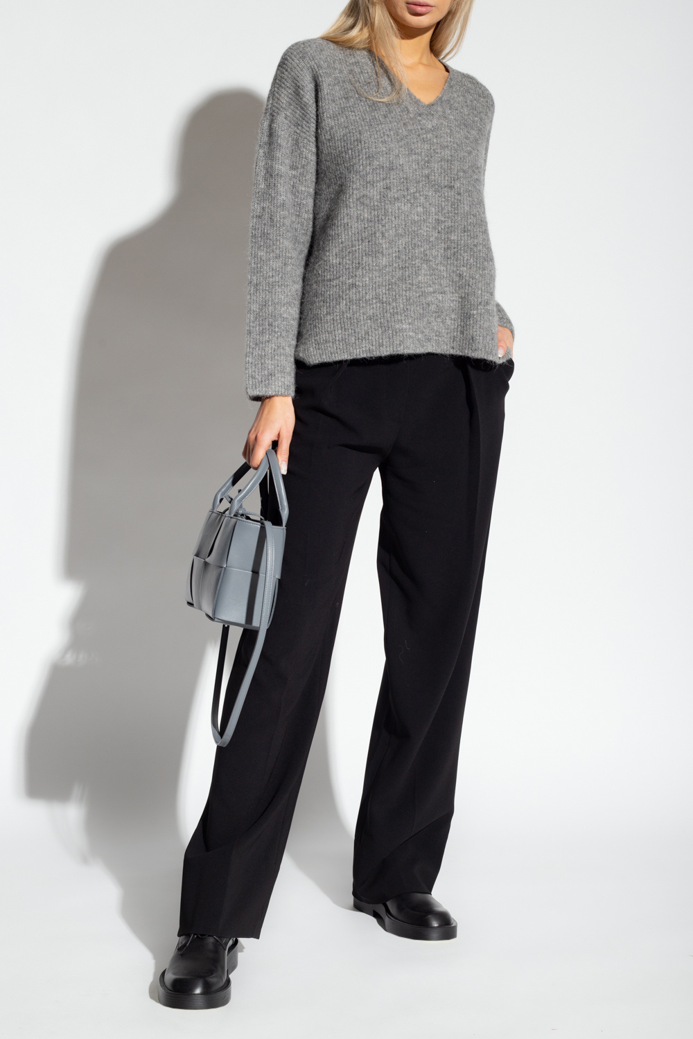 Proenza Schouler trousers logo with tie detail