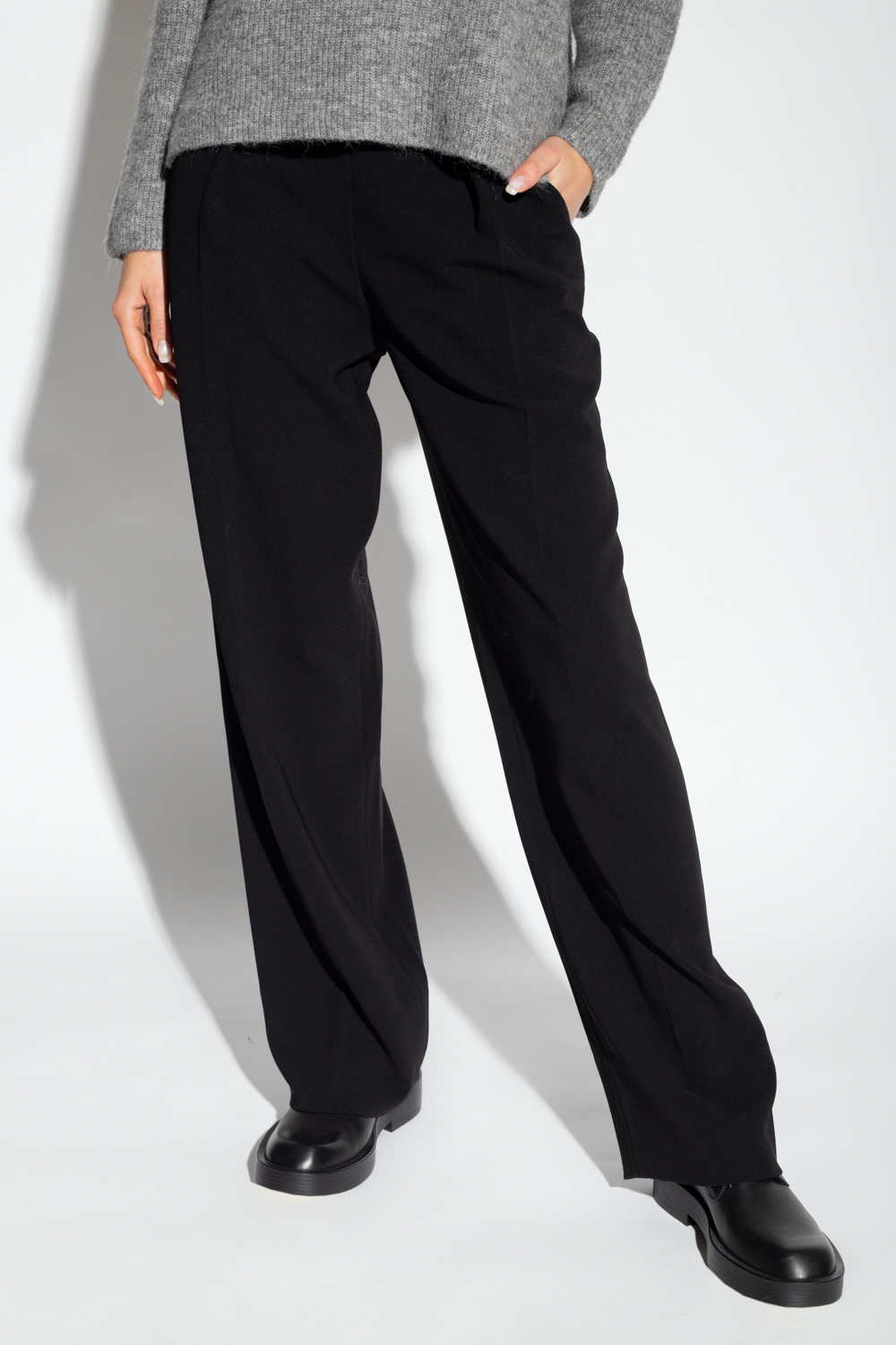 Proenza Schouler trousers logo with tie detail