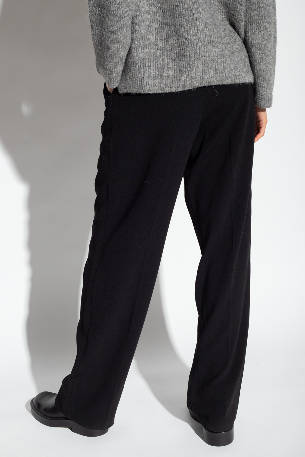 Proenza Schouler trousers logo with tie detail