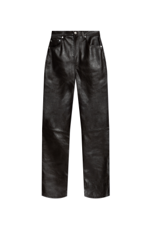 Leather trousers