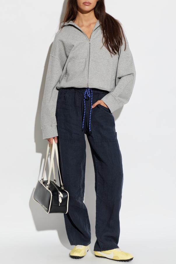 Rag & Bone Loose-fit linen trousers