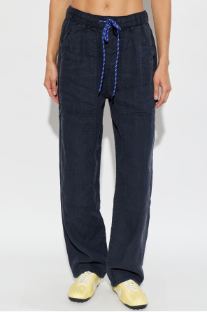 Rag & Bone Loose-fit linen trousers