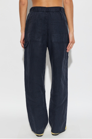 Rag & Bone Loose-fit linen trousers