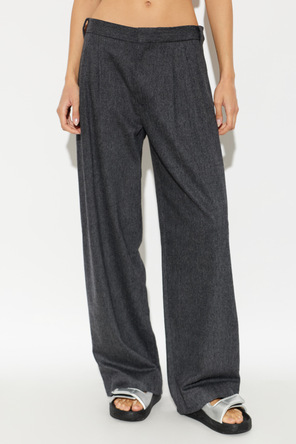Rag & Bone Wool trousers with pleats