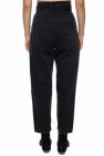 AllSaints BLACK ‘Ralita’ jeans with tie fastening