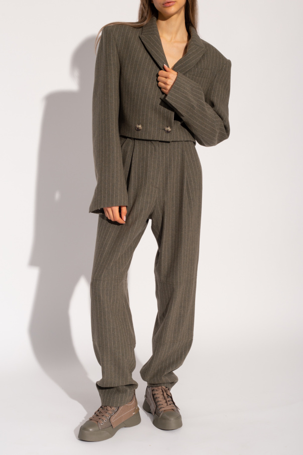 The Mannei ‘Prato’ pleated trousers