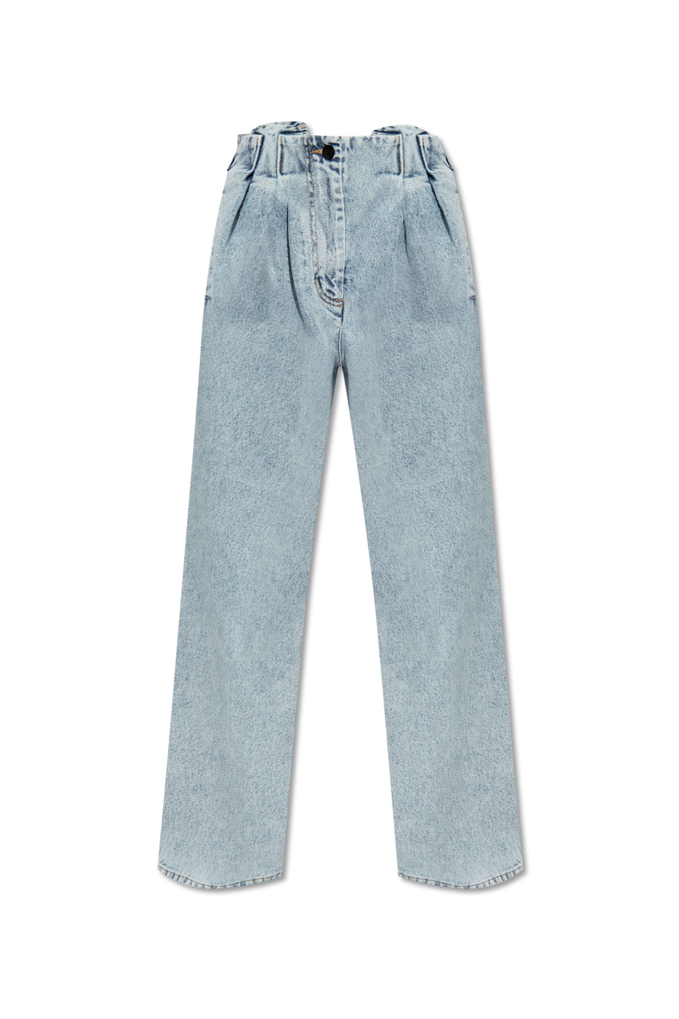 The Mannei ‘Aspos’ jeans with pleats