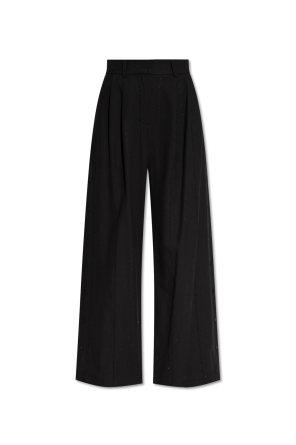 ‘Idre’ trousers with pleats