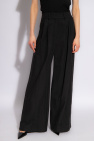 The Mannei BLACK ‘Idre’ trousers with pleats