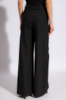 The Mannei BLACK ‘Idre’ trousers with pleats
