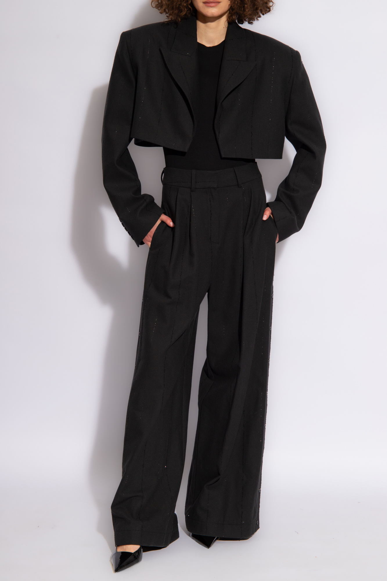 The Mannei ‘Idre’ trousers with pleats