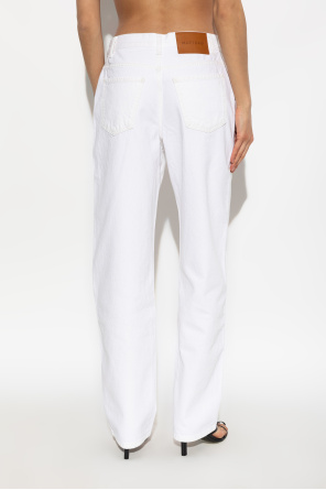Matteau Jeans with logo appliqué
