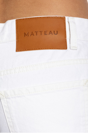 Matteau Jeans with logo appliqué