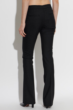 Blumarine Pantalones con raya y pernera acampanada