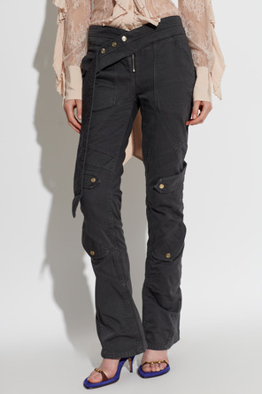 Blumarine Jeansy z rozszerzanymi nogawkami