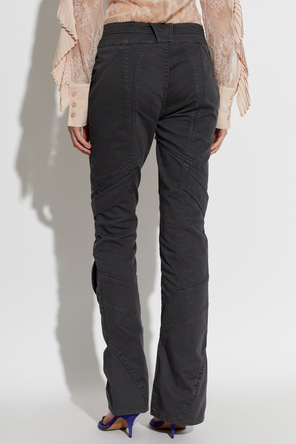 Blumarine Jeansy z rozszerzanymi nogawkami