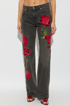 Blumarine Jeans with appliqué