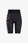 Rhude Cropped leggings with logo