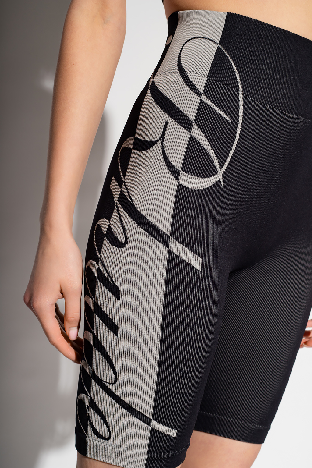 Rhude Cropped leggings with logo