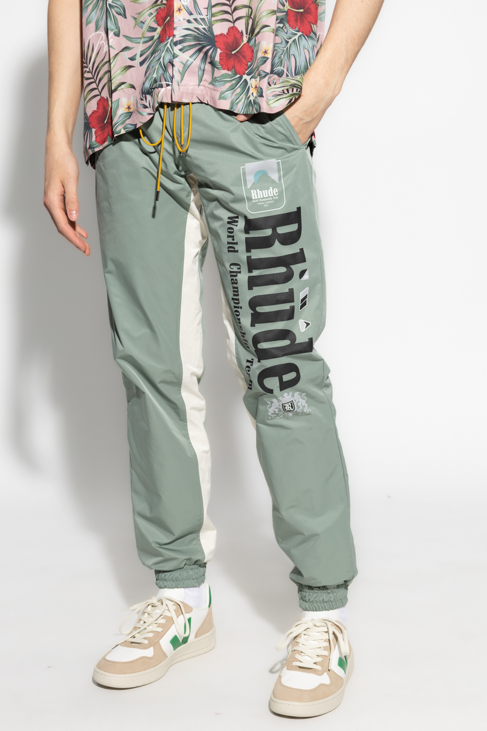 Rhude Goth trousers with logo