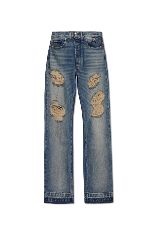 Jeans with vintage effect od Rhude