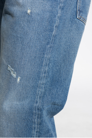 Acne Studios Nudie Jeans Co Grim Tim Jeans slim dritti lavaggio autentico blu navy