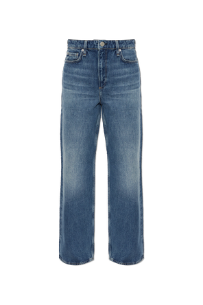 Straight-leg jeans
