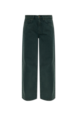 Straight-leg jeans