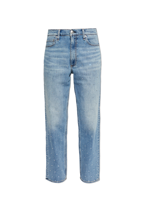 Jeans with shimmering crystals od Rag & Bone 