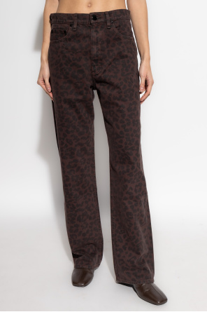 Rag & Bone  Jeans mit Animal-Print