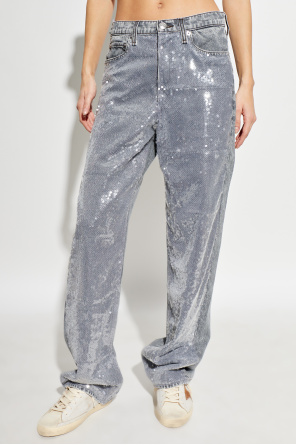 Rag & Bone  Vaqueros con lentejuelas brillantes