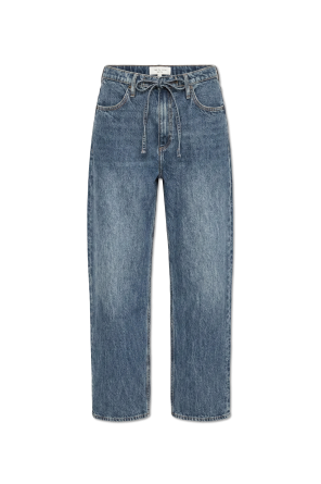 Jeans mit gerade geschnittenen Beinen