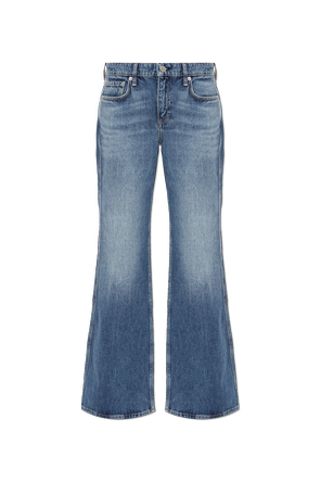 Jeans mit ausgestelltem Bein