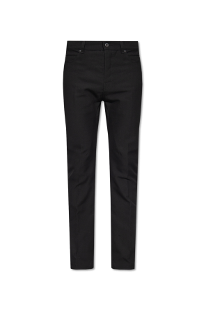‘rim cut’ trousers od Rick Owens