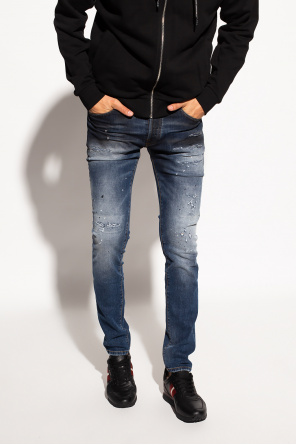 John Richmond Jeans with faded-effect