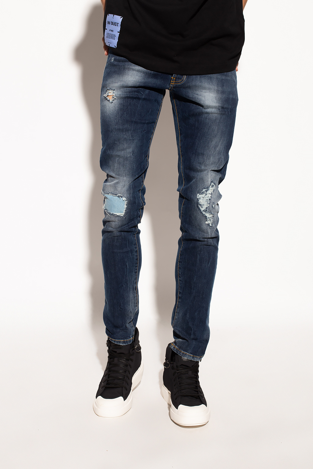 John Richmond ‘Iggy’ stonewashed jeans