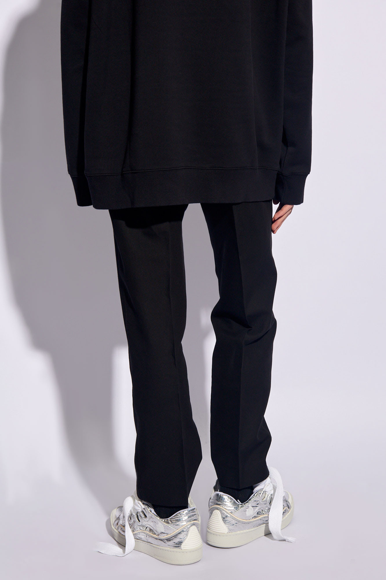 Lanvin Pleat-front zoom trousers