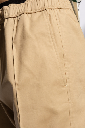 Lanvin Bawełniane spodnie w kant